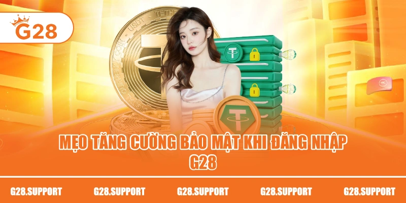 Mẹo tăng cường bảo mật khi đăng nhập G28
